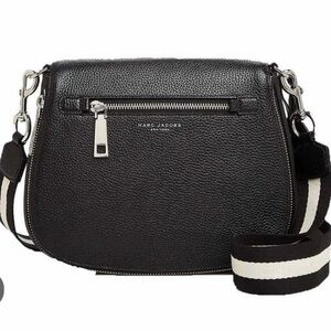 Marc Jacobs Black Gotham City Saddle Bag